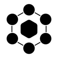 A trendy vector design of chemical structure