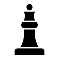 A perfect design icon of chess pawn vector