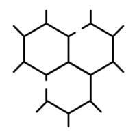 A trendy vector design of chemical formula