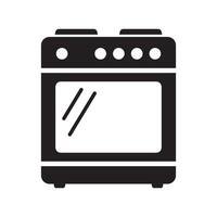 estufa horno icono, vector gas cocina. cocina Cocinando aparato. vector ilustración.