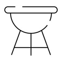 vector diseño de barbacoa cocina, al aire libre Cocinando