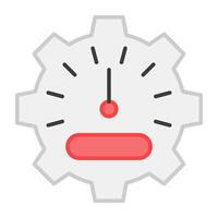 Vector design icon of productivity