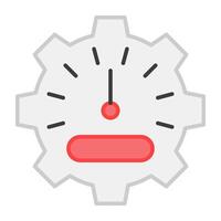 Vector design icon of productivity