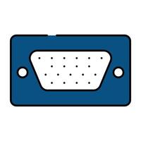 Audio cassette icon in flat design vector