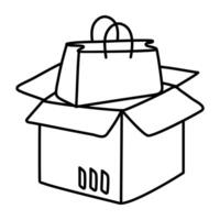 Perfect design icon of package vector