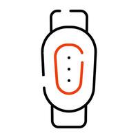 A trendy vector design of smartwatch