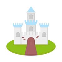 ilustración del castillo vector