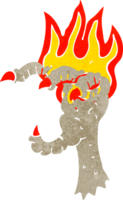 cartoon spooky claw png