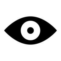 Trendy vector design of eye