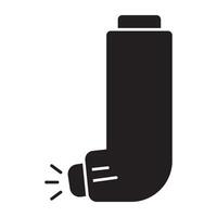 A perfect design icon of asthma pump vector