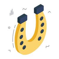 Perfect design icon of horseshoe vector