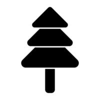 Modern design icon of conifer tree vector