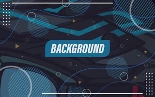 Abstract geometric lines on dark color background. Modern circle lines pattern. Futuristic technology concept. Suit for cover, poster, banner, brochure, header, website vector