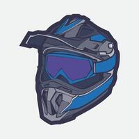 Helmet Motorcycle Cartoon Vector Icon, Cartoon Vector Icon Concept Flat Design. Draw Cartoon Vector Icon Illustration Helmet Motorsycle In Flat Style. Icon Cartoon Vector Helmet Motorsycle Side View