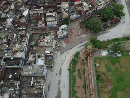 Aerial view of historical Fort at Sheikhupura photo