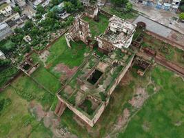 Aerial view of historical Fort at Sheikhupura photo