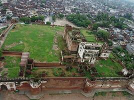 Aerial view of historical Fort at Sheikhupura photo