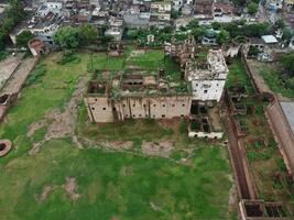 Aerial view of historical Fort at Sheikhupura photo