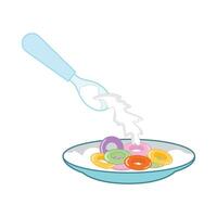 Illustration of cereal vector