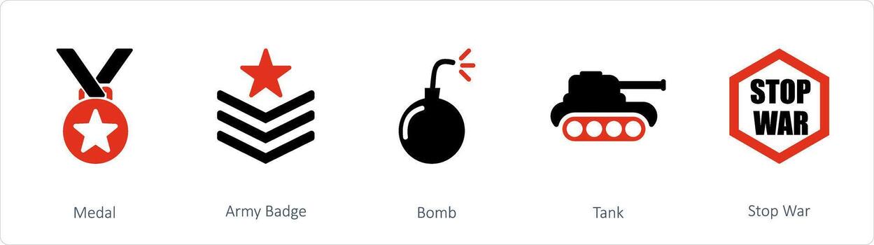 A set of 5 Mix icons as optimization, presentation, time management vector