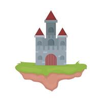 ilustración del castillo vector