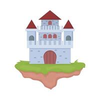 ilustración del castillo vector