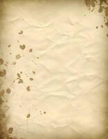 AI generated Vintage grunge paper background photo