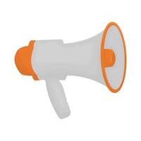 Illustration of megaphone vector