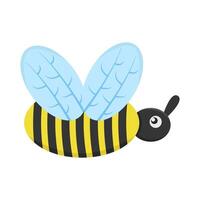 Illustration of cute bee vector