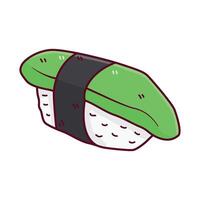 ilustración de Sushi vector