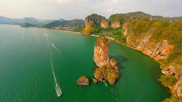 fpv de ao nang plage, krabi Thaïlande video