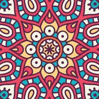 Mandala On Islamic Circles Vintage Flowers Abstract Unique Pattern With Wedding Card Background Design png classic images vector