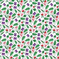 Textile digital design motif pattern hand made artwork suitable for women cloth designs front back vector