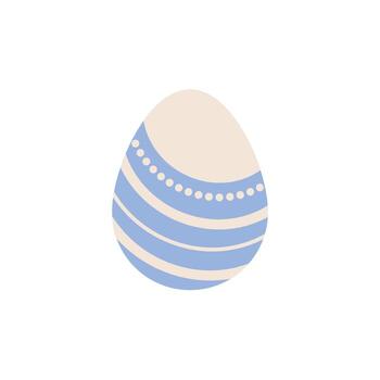 Easter egg illustration vector