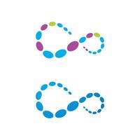 molecule infinity illustration vector