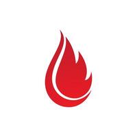 Fire flame logo vector