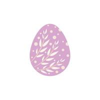 Easter egg illustration vector