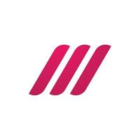 M letter logo vector