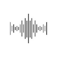 soundwave music icon vector