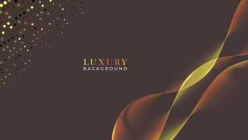 Abstract background black gold luxury with line, perfect with wallpaper device, website, banner or template ppt vector