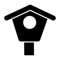 Modern design icon of birdhouse vector