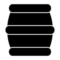 A unique design icon of cask vector