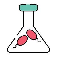 Trendy vector design of lab test