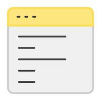 Trendy vector design of web content