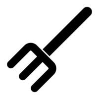 Trendy vector design of gardening fork