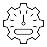 Vector design icon of productivity