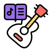 Perfect design icon of music education vector