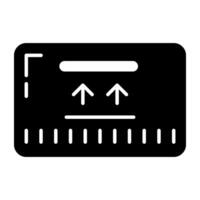 Modern design icon of parcel vector