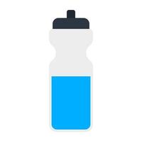 An editable design icon of water bottle vector