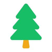 Modern design icon of conifer tree vector